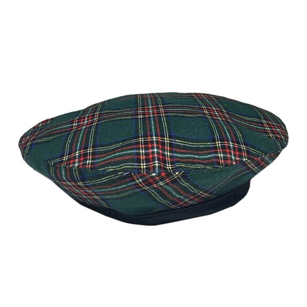 2225 Women Winter Plaid French Beret Hat Tartan Check Artist Painter Hats - Picture 6 of 7